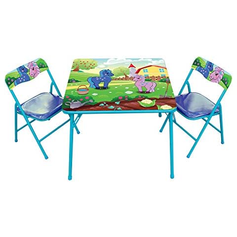 Gener8 Pony Table & Chairs, Multicolored (GS-75049) Cover