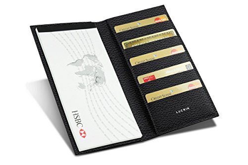 Porta Libretto Degli Assegni Uomo Donna In Crosta In Pelle E Sintetico - Foto 7