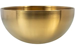 Premium Gold Stainless Steel Kitchen Prep Salad Serving Nesting Bowl