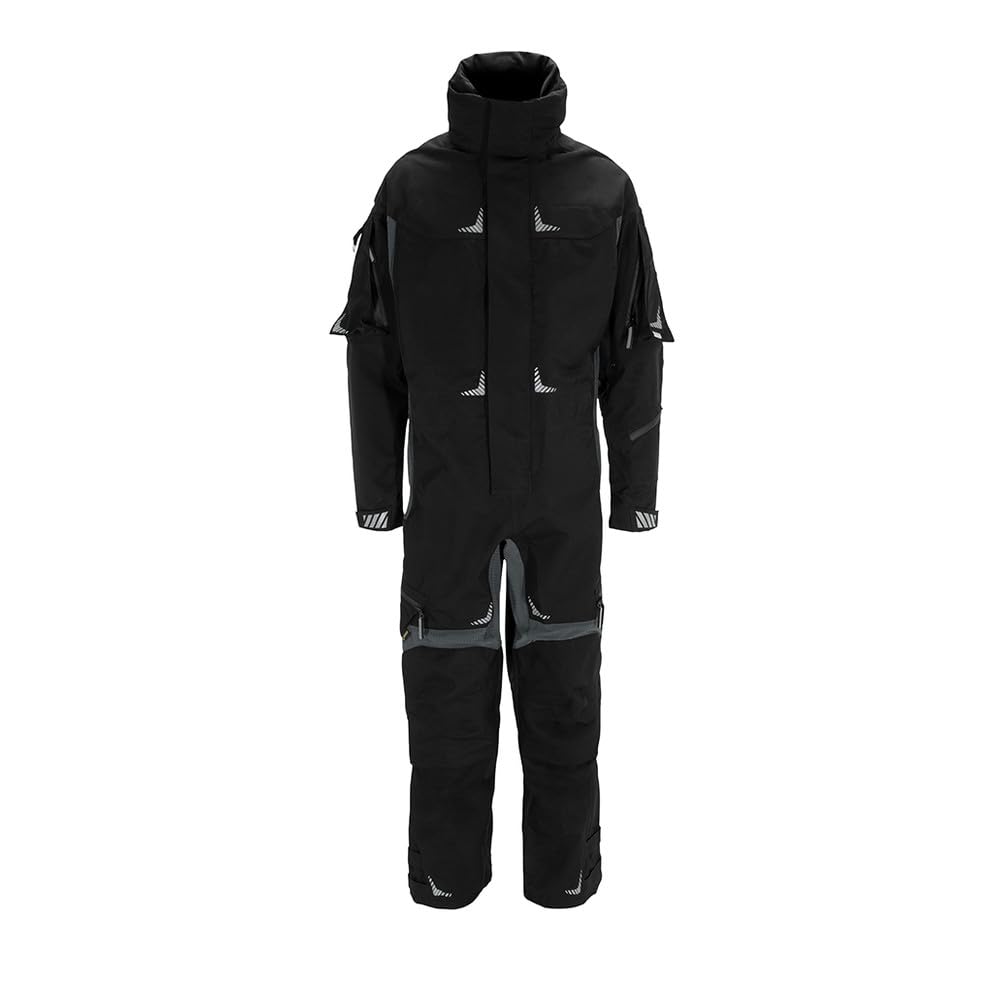 Wahler Overall Stratos Bluefin, EN 343, schwarz/grau, Größe 56 4485003-420 Z951 56 (Kletteroverall Kletteranzug Gore-Tex-Overall)