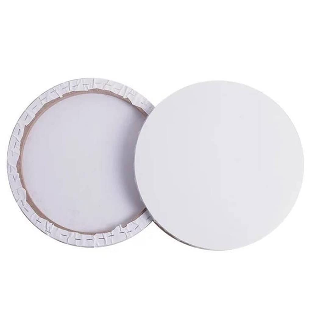 Cadre de peinture en bois rond 50cm contre les déformations de la toile