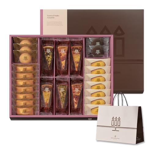 [ アンリシャルパンティエ ] フィナンシェ マドレーヌ 季節のタルト 詰め合わせ/ギフト 個包装 焼き菓子 洋菓子 手土産 お菓子 スイーツ/敬老の日 内祝い 香典返し 退職 お礼/タルト・フリュイ・アソート 秋冬 (L)のサムネイル