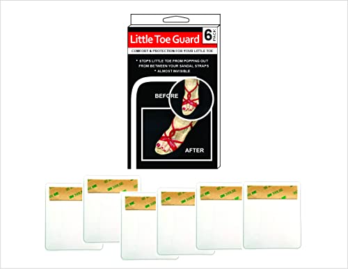 Little Toe Guard, The Patent Pending Toe Protector That Stops Your Toe from Popping Out of Strappy Shoes and Sandals by Dr Organizer2