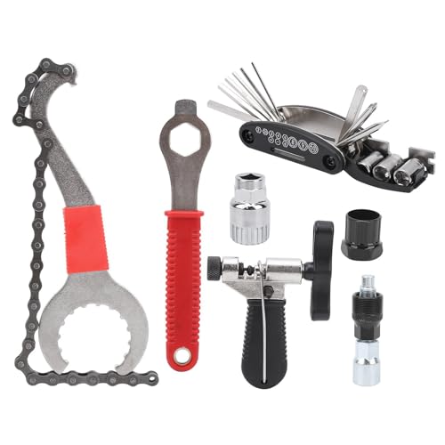 Kit d'outils de démontage de volant d'inertie de vélo et dérive-chaîne complet