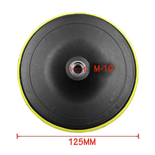 Image of THS M10 Polishing Buffing Pad, Sanding Disc Backing Pad for sander /polishers (5inch)