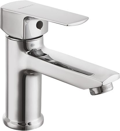 Somany Optimus Single Lever Basin Mixer | Chrome Finish | Durable Brass Body | Oxi Stream Technology | Splash-Free & Ergonomic-picture-23