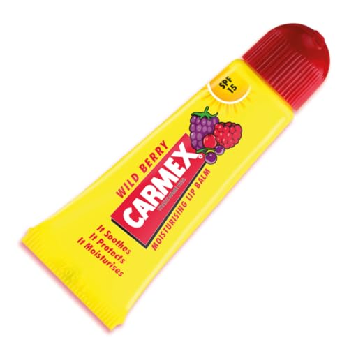 CARMEX Wild Berry SPF15 Lip Balm Tube (10g) Healthy, Hydrated Lips all day option