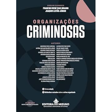 Capa do livro Organizações Criminosas - 2ª edição