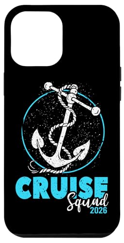 Cruise Squad 2026 Passende Kreuzfahrtreise 2026 Kreuzfahrtgruppe Hülle für iPhone 12 Pro Max