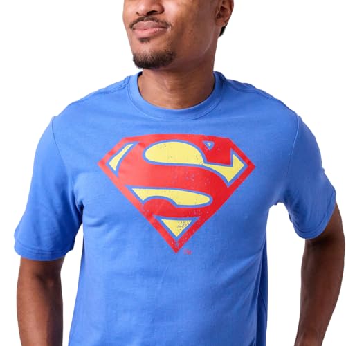 Bioworld Superman Logo Men's 2-Pack Pajama Set3