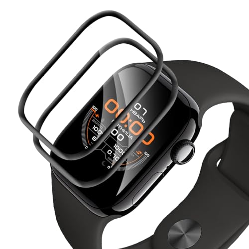 Bodyguard Verre Trempé pour Apple Watch Series 10/11(46mm), 2 pièces Haute Sensibilité vitre protection, pas de bulles, Anti Rayures, Résistant à L'eau,...
