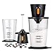 SIMPLETASTE Espumador de Leche Eléctrico con Recipiente, espumador con batería inalámbrica para Nespresso Cappuccino y café, 2 pilas AA (no incluidas)