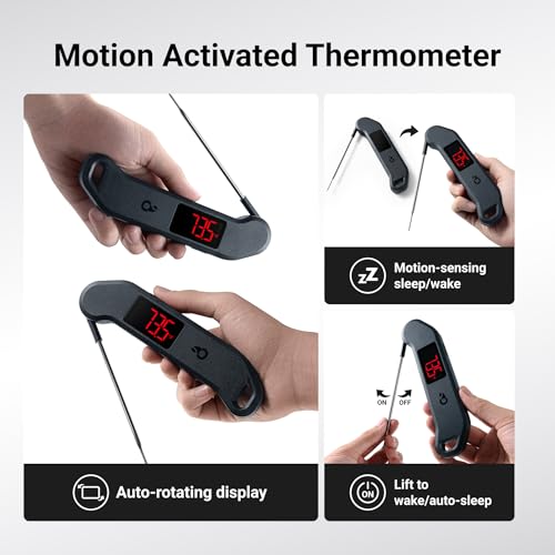 ThermoMaven F1 Stealth Digital Meat Thermometer (Black) - image 7