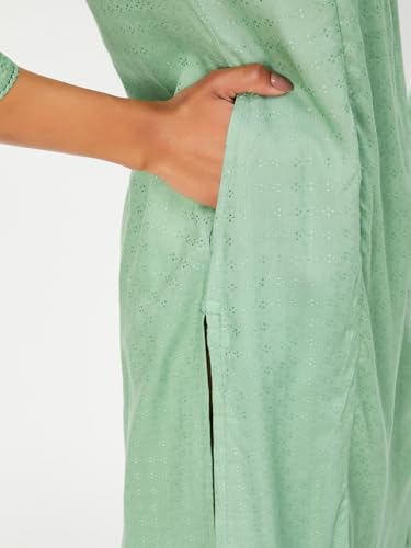 Image of Max Women's Rayon Regular Fit A Line Kurta
