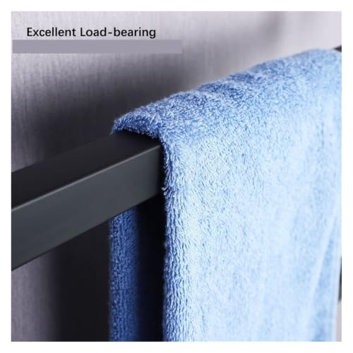 Toallero eléctrico inteligente con cable oculto cromado de 220V para baño 6