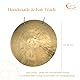 Original Feng Gong, Wind Gong aus China 20 cm,inkl. Holz-/ Baumwollklöppel -7015-