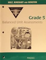 Britannica Mathematics in Context (Balanced Unit Assessments) Grade 5 0030724341 Book Cover