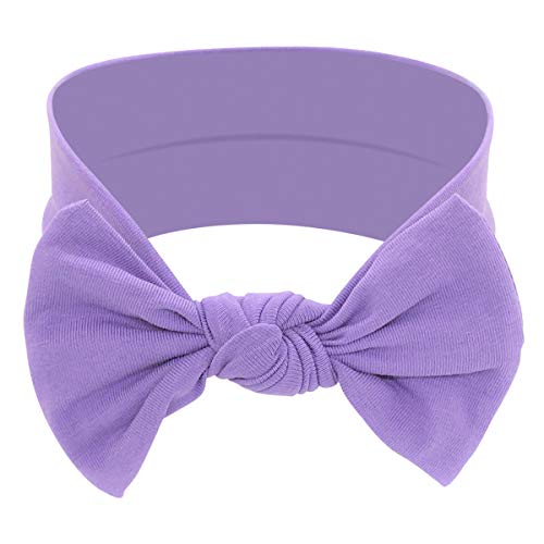 Image of BABYGIZ Baby Girl Headbands-Infant,Toddler Cotton Handmade Hairbands with Bows Child Hair Accessories