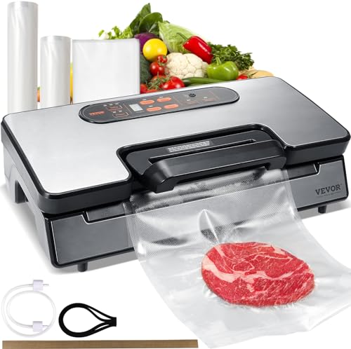 VEVOR Machine sous Vide pour Aliments Secs Humides 90...