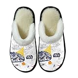 [Cosbanana] スターウォーズ スリッパ 室内 ルームシューズ 冬 ボア 洗える 滑り止め 起毛 暖かい 歩きやすい メンズ レディース おしゃれ キャラクター