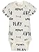 Onesies Brand Unisex Baby 8-Pack Short Sleeve Mix & Match Bodysuits and Toddler T-Shirt Set, Play Smile & Hug Neutrals, 12 Months US