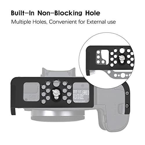 Image of EOS R Camera Cage, EOS R Cage for Canon EOS R Camera Case Camera Rig Cold Shoe