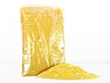 Glitzerpulver 100g – Kosmetische Qualität für Körper, Nägel & Dekoration (Zitronengelb)