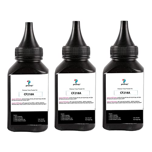 Image of proffisy 3 Pack 18A Toner Powder Compatible with HP 18A CF218A Toner Cartridge -50g Per Bottle