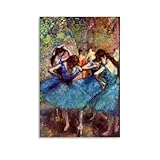 XuXueCC Edgar Degas Wandkunstdrucke, Gemälde, Poster, 