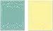 Sizzix 656989 Textured Impressions Embossing Folders, Ornate Frames Set by Rachael Bright, 2-Pack, Multicolor