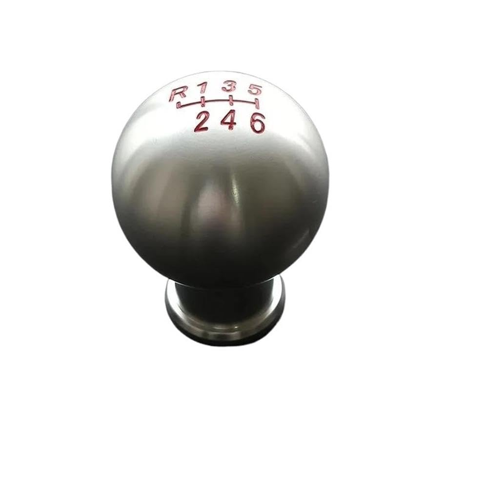 Poanbcgy 6 Speed Red Shift Ball Joint Manual 6 Speed Car Gear Shift Knob For Mazda 3 5 6 8 For Axela Atenza Mx-5 Rx-8 Cx-5 Cx-7 Cx-9(6 Speed Red)