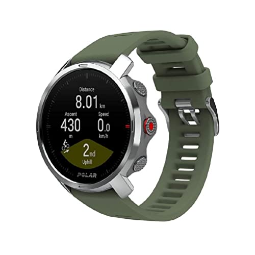 POLAR Grit X - Rugged Multisport GPS Smart Watch - Ultra-Long Battery Life, Wrist-Based Heart Rate, Military-Level Durability, Sleep and Recovery, Navigation - Trail Running, Mountain Biking