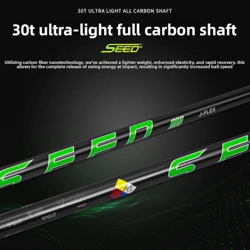 Prawosprawieżny Junior Golf Driver Set 51-69 Inch, Lekki Grafitowy Wał Młodzieżowy Klub Drewniany dla Dzieci Chłopięcych Dziewcząt, R Flex Sprzęt Ćwiczeniowy z Pokrywą Głowy do Kontroli Swingu