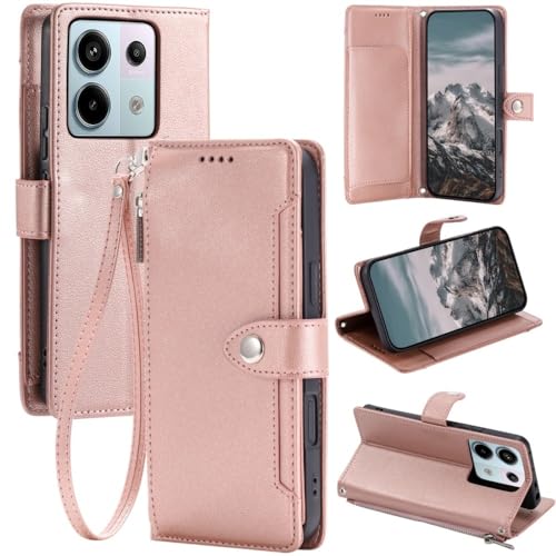 Coque Moto G84 5G fine or rose aspect cuir finition premium