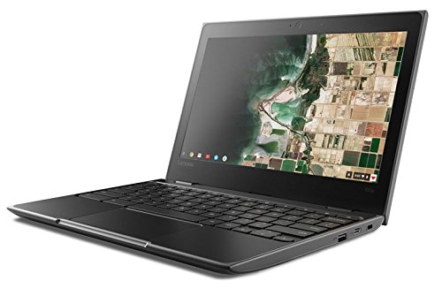 Lenovo 100e 81ER000BUS 11.6" HD Chromebook, Intel Dual-Core Celeron N3350 1.1 GHz up to 2.4 GHz, 4GB RAM, 16GB SSD, Bluetooth, USB Type C, 802.11ac, Webcam, Chrome OS
