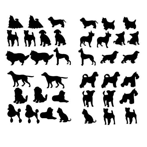 Vinilos Decorativos de Pared Animal Huellas 38 Piezas miniatura 2