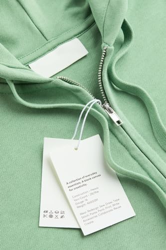 Image of Men's Hoodie for Winter Wear | Full Sleeves Casual Zipper Jacket | Oversized Hoody Cotton Blend