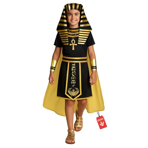 Morph Egyptian Costume Kids Pharaoh Costume Kids Egyptian Costumes For Boys World Book Day Costumes For Boys 10-12 Years