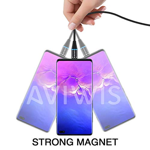 AVIWIS Cavo di ricarica magnetico 3 in 1 [1 m/3,3