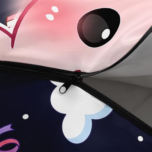 Image of QOOMO Axolotl Cute Camping Sleeping Bags,3 Season Warm & Cool Weather,Lightweight,Waterproof Sleeping Bags for Adults & Kids,Traveling,and Outdoors