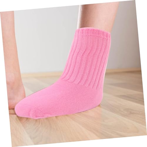 Mid-calf Socks for Boys Girls 3 Pairs Cotton Socks Boys and Girls Grip 4-6 Years Size3