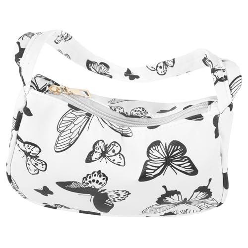 Ipetboom bolsa de axilas vintage totalizador bolso de hombro para mujer Bolsos para hombros para mujeres bolsos de hombro para mujer bolsa de hombro la bolsa de mano lienzo Negro
