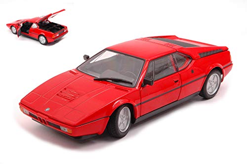 Per BMW M1 1987 RED 1:24 - Welly - Auto Stradali