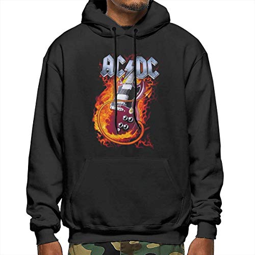 Preisvergleich Produktbild BAOQIN ACDC Shirt Herren Hoodie Langarm Pullover Sweatshirts