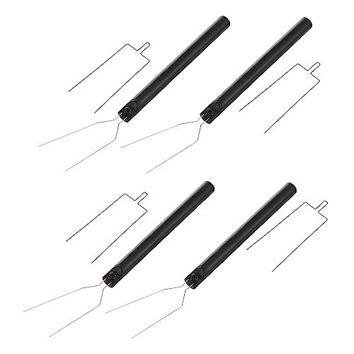 Veemoon 4pcs Puller Chip Grabber Soldering Extraction Tools Electronic Component Catcher Claw Pickup Holder Ic Components Tool Repair Tool Components Catcher Stainless Steel Switch Manual