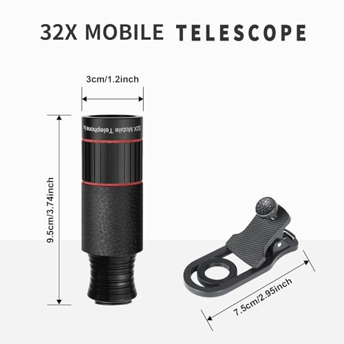 2025 Newly 32X Phone Camera Lens Telephoto Mobile Lens for