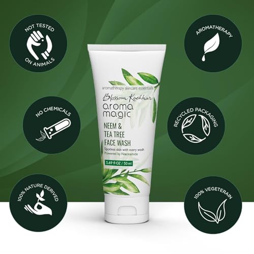 Aroma Magic Neem And Tea Tree Face Wash (PWRD by Niacinamide) - 100 ml - Image 6