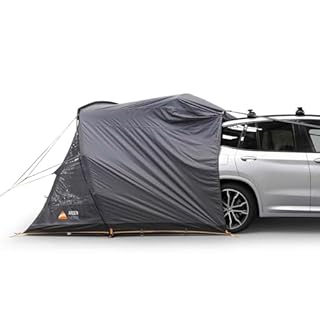 Vango Arden Tailgate Awning For Campervans & SUV's - Rear Connection, Easy-to-pitch, Durable 75D Fabric, Compact Pack Size, Powerflex Fibreglass Poles