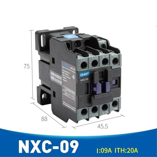 Contacteur AC 24V NXC-09 pour circuit de commande et relais thermique