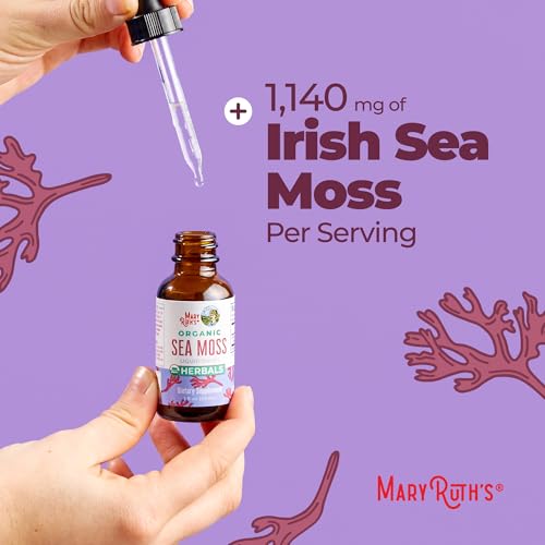 MaryRuth's Organic Irish Sea Moss Liquid Drops (1 fl oz) — view 7